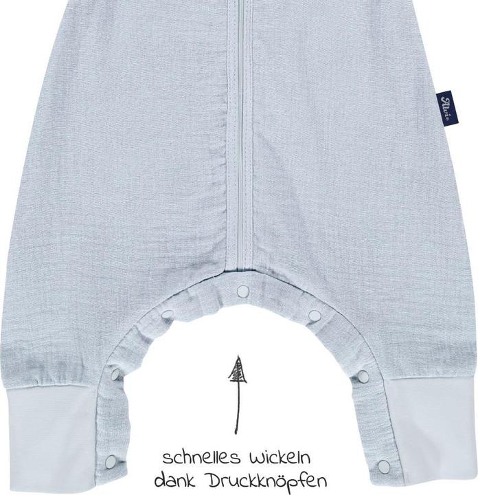 Image du produit Alvi Sacs de couchage Sac de couchage d'été avec pieds Mousseline / Sleep-Overall