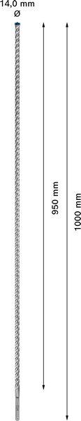 Productafbeelding Bosch Professional Zubehör Expert SDS plus-7X hamerboor, 15 x 100 x 165 mm (15,0 mm)