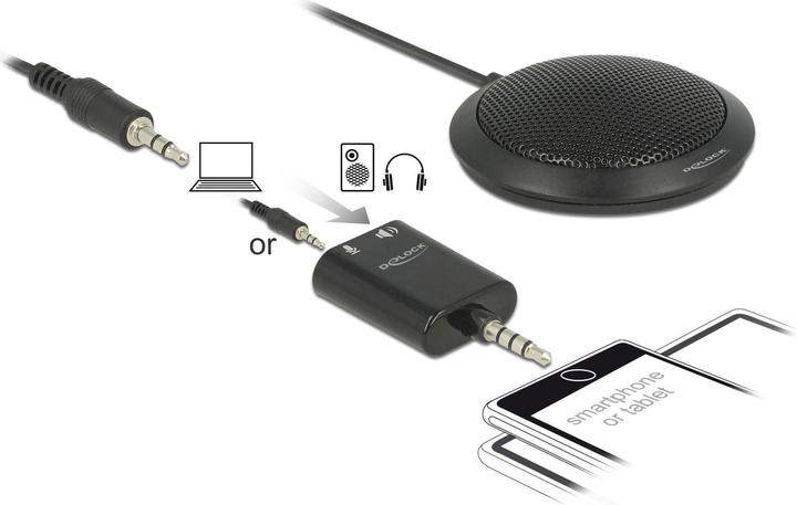 Image du produit Delock Microphone de table pour la conférence