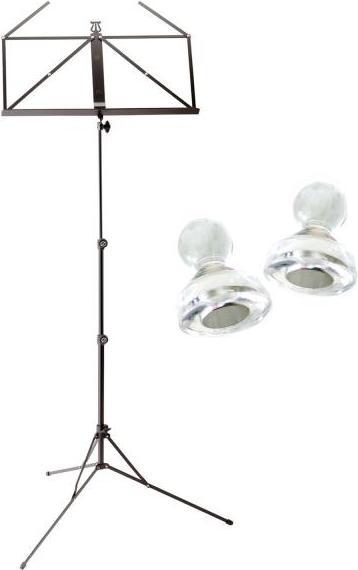 Produktbild K&M 101 Notenständer Schwarz mit 10 Magnete