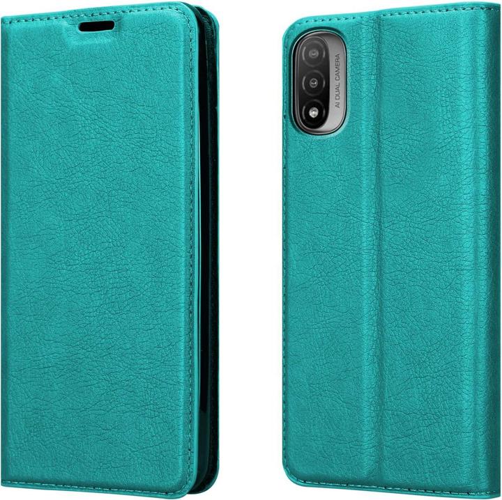 Produktbild Cadorabo Book Invis. Magnet Hülle (Motorola E30, Motorola Moto E20, Motorola Moto E40)