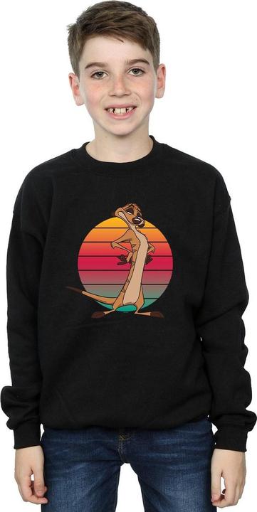 Actual product image Disney Boys The Lion King Timon Sunset Sweatshirt (140, 146)