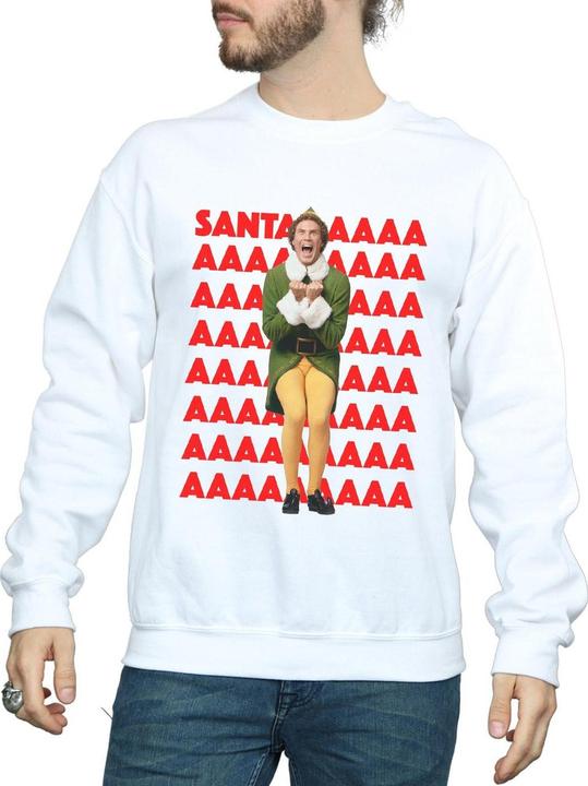 Produktbild Elf Buddy Santa Scream Sweatshirt (XL)