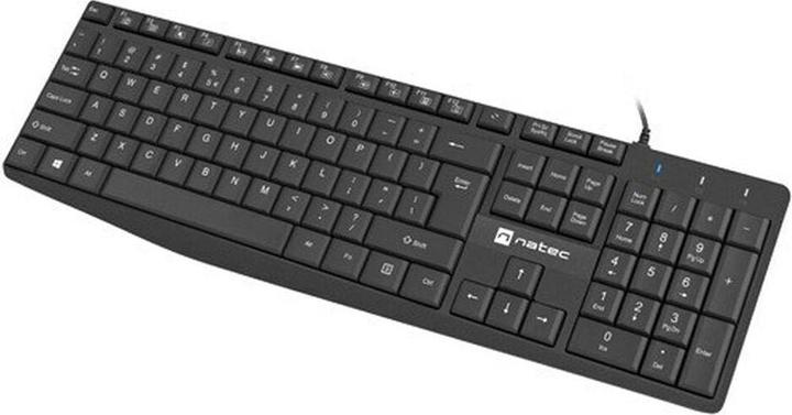 Produktbild Genesis NATEC Keyboard Nautilus US slim black (Eng. Int., Kabelgebunden)