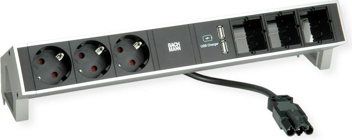 Image du produit Bachmann Prises de courant multiples (3 x, CEE 7/3, 0.20 m)