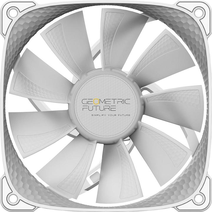 Produktbild Geometric Future Squama 2505B RGB Lüfter, 3er Pack - 120 mm, weiss (120 mm, 3 x)
