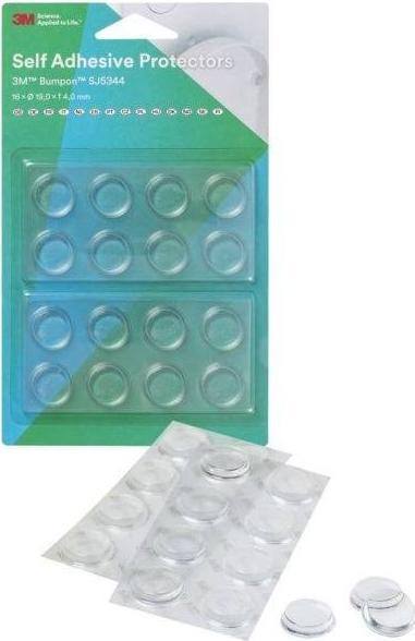 Produktbild 3M Gerätefuss selbstklebend (Filzgleiter, 6 Stück)