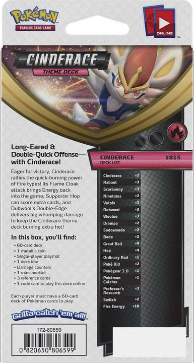 Immagine prodotto Pokémon Sword & Shield 1 Deck (Inglese, Ponte)