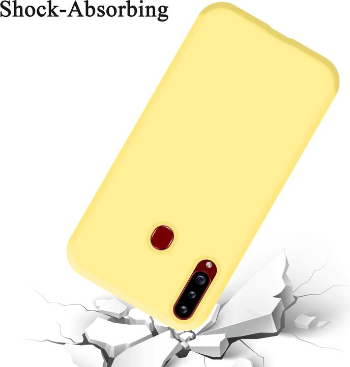 Immagine prodotto Cadorabo Copertura della cassa del silicone liquido TPU (Samsung Galaxy A20s)