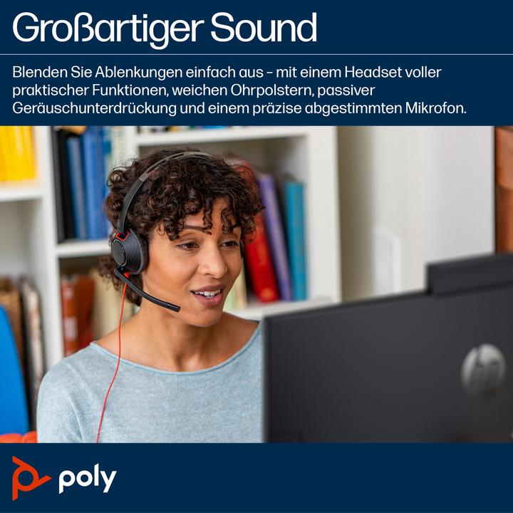 Produktbild Poly Blackwire C5220 (Kabelgebunden, USB-A)