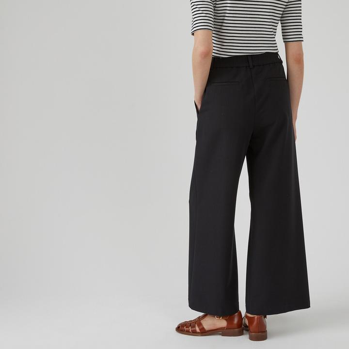 Actual product image La Redoute Collections Wide pleat trousers (48)