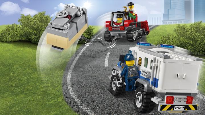 Actual product image LEGO City bank robbery (60140, LEGO City)