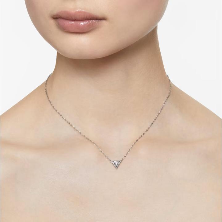 Image du produit Swarovski Collier Ortyx Trilliant coupe blanche (Métal Swarovski, 36 - 41 cm)