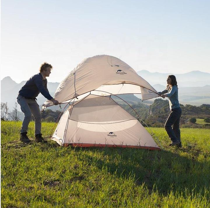 Immagine prodotto Naturehike Namiot Cloud Up 1 20D Aggiornato NH18T010-T-Verde bosco (1.47 kg, 1 persona)