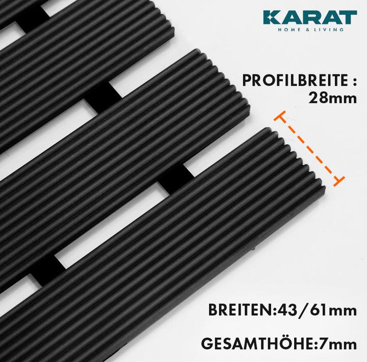 Actual product image Karat Bath mat (43 x 150 cm)