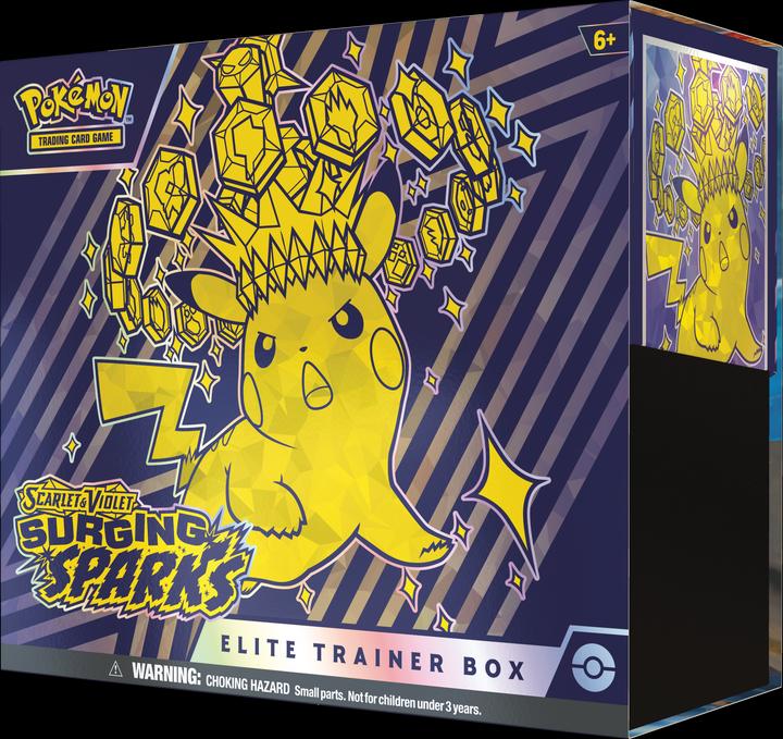 Produktbild Pokémon PKM: Scarlet & Violet - Set 08 - Elite Trainer Box (Englisch, Elite / Top Trainer Box)
