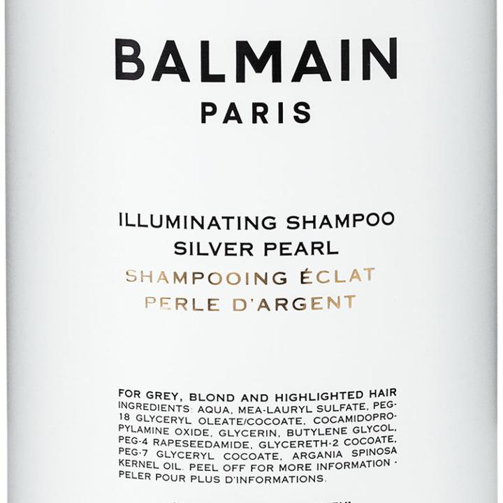 Produktbild Balmain Illuminating Shampoo Silver Pearl Shampoo Correcting Shade Forond And Gray Hair 300Ml (300 ml, Flüssiges Shampoo)