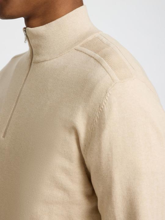Actual product image Selected Homme Half-zip knitted jumper (L)