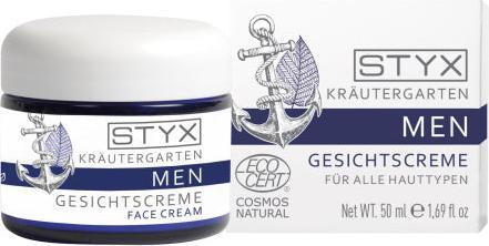 Styx MEN Gesichtscreme Cosmos nat., BIO Aloe Vera und Hyaluron, 50ml (50 ml)