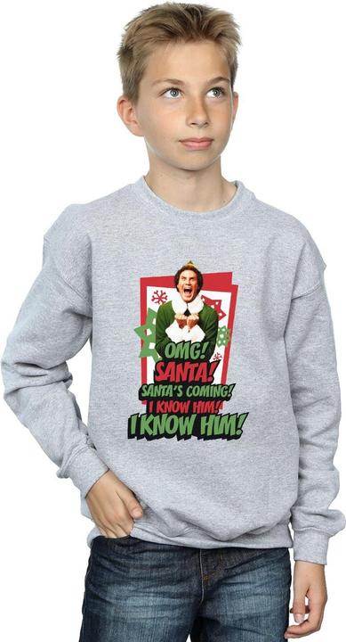 Immagine prodotto Elf OMG Santa Felpa Ragazzi (128)