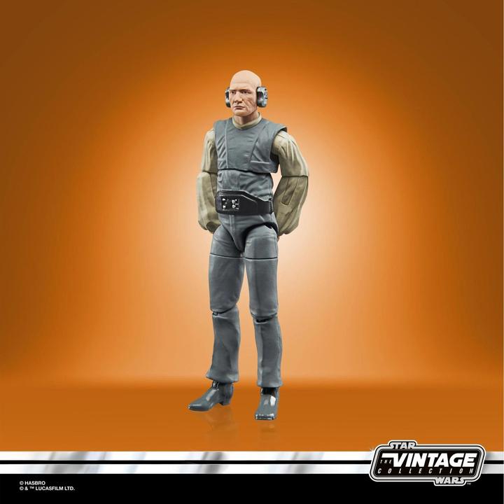 Image du produit Hasbro The Vintage Collection Lobot, figurine de 9,5 cm pour Star Wars : L'Empire contre-attaque