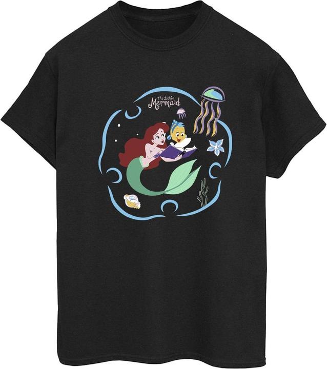 Produktbild Disney The Little Mermaid Reading A Book TShirt (XXL)