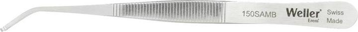 Actual product image Weller Erem SMD tweezers, 1.2... 2.5 mm tips SMD stainless steel 40° angled / round 115mm