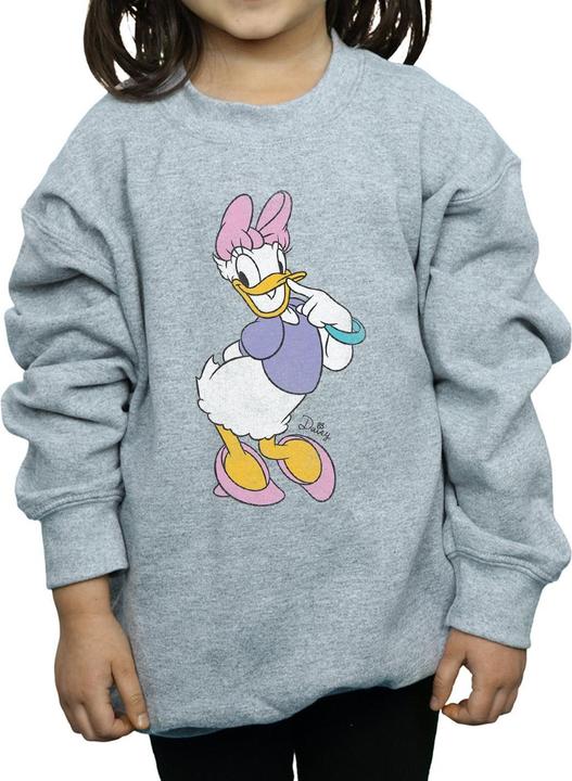 Actual product image Disney Girls Classic Daisy Duck Sweatshirt (152, 158)