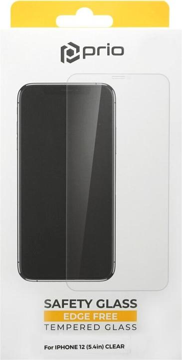 Actual product image prio Tempered Glass Screen Protector for iPhone 12 mini clear (1 Piece, Apple iPhone 12 mini)