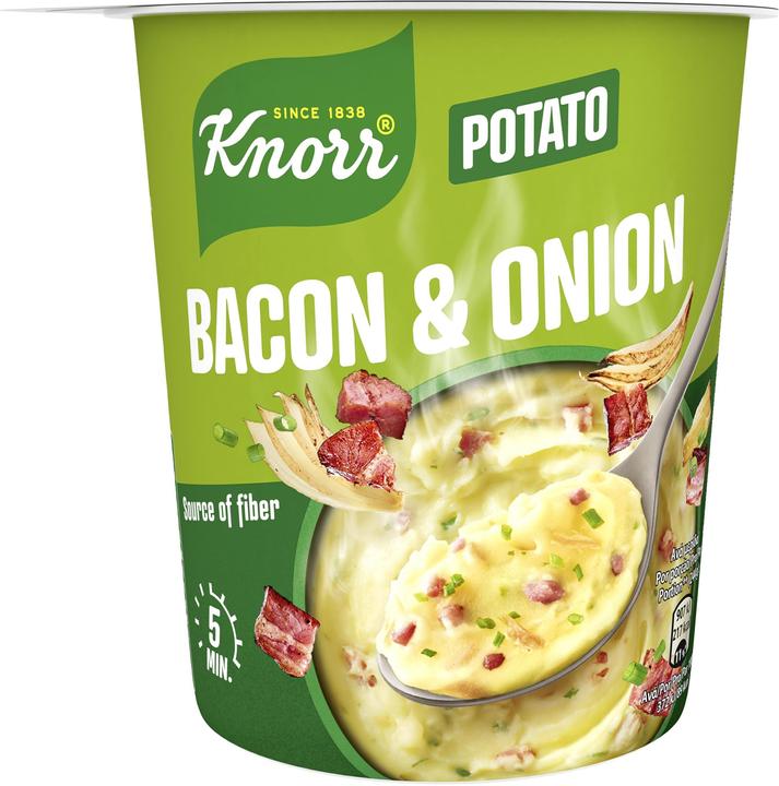 Immagine prodotto Knorr Snack di patate pronto con pancetta e cipolla 1 porzione (60 g)