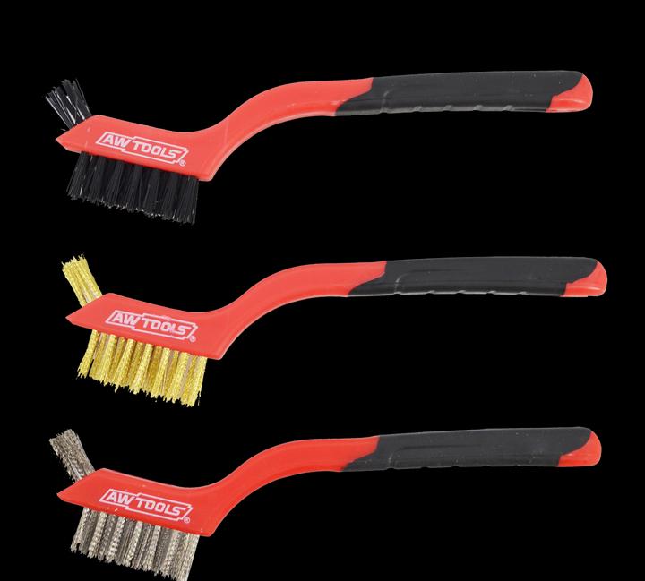 Productafbeelding Awtools Draadborstels miniset 3 stuks.