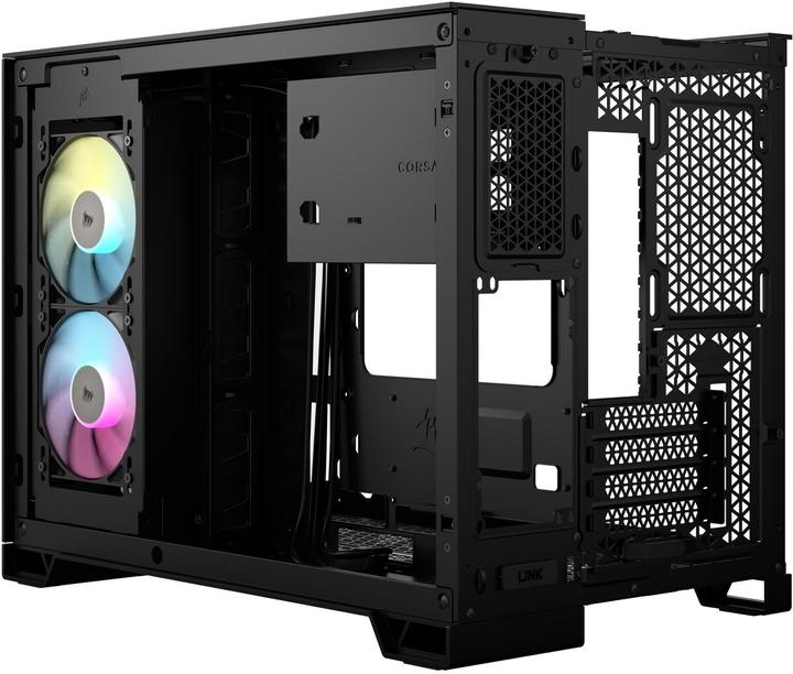 Actual product image Corsair Case iCUE 2500X RGB Midi TG black (mATX)