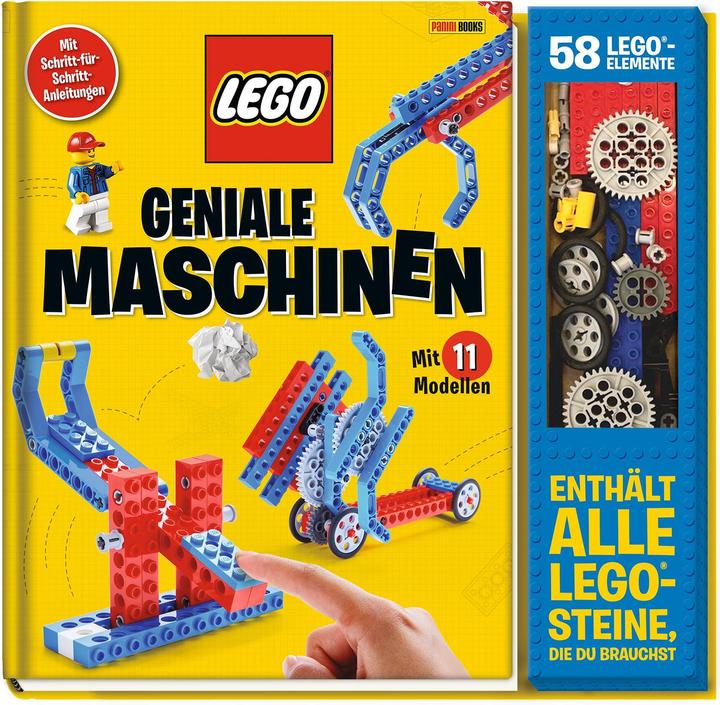 Panini Lego Geniale Maschinen: Mit 11 Modellen (German, Anita Weinberger-Schwendenwein, Panini, 2018)