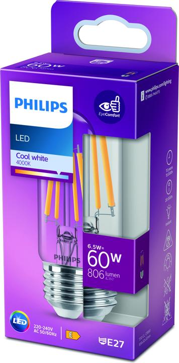 Immagine prodotto Philips trasparente (E27, 6.50 W, 806 lm, 1 x, E)