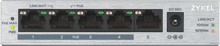 Produktbild Zyxel Switch GS1005-HP (GS1005HP-EU0101F) (5 Ports)
