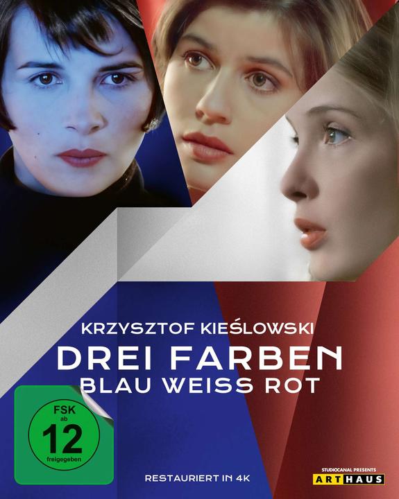 Krzysztof Kieslowski - Edizione a tre colori (Blu-ray, 2024, Francese, Tedesco)