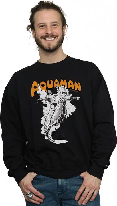 Produktbild Aquaman Mono Action Pose Sweatshirt (S)