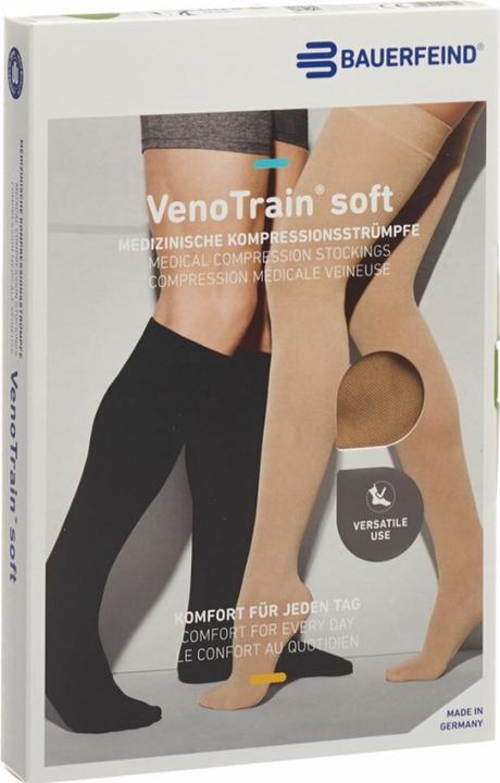 Actual product image Veno Train SOFT A-D KKL2 M plus/long geschlossene Fussspitze caramel (M)