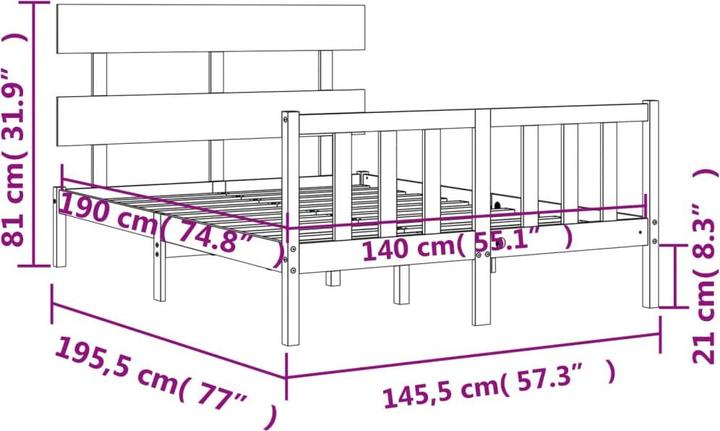 Actual product image VidaXL Dachan (200 x 200 cm)