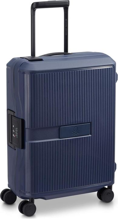 Actual product image Delsey x United Colors of Benetton Color Block Hardside 4-wheel cabin trolley 55 cm (36 l, Hand luggage (up to 50 litres))