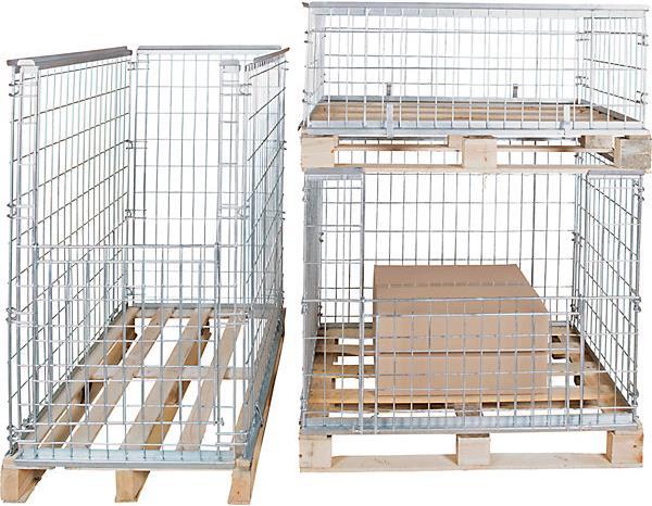 Produktbild kaiserkraft Gitter-Aufsatzrahmen für EUR-Tauschpalette