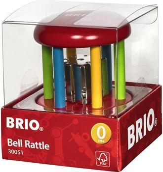 Actual product image Brio Bell rattle