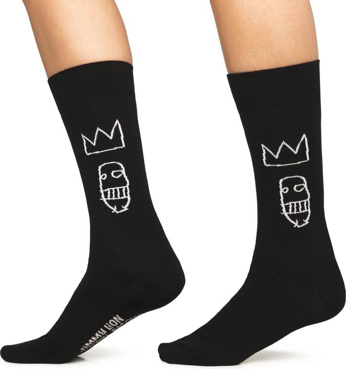 Produktbild Jimmy Lion socken basquiat sugar ray robinson (41, 46)