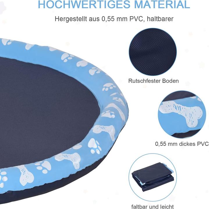 Produktbild PawHut Hunde Wasserspielzeug mit Wasseranschluss (Zerrspielzeug Hund)