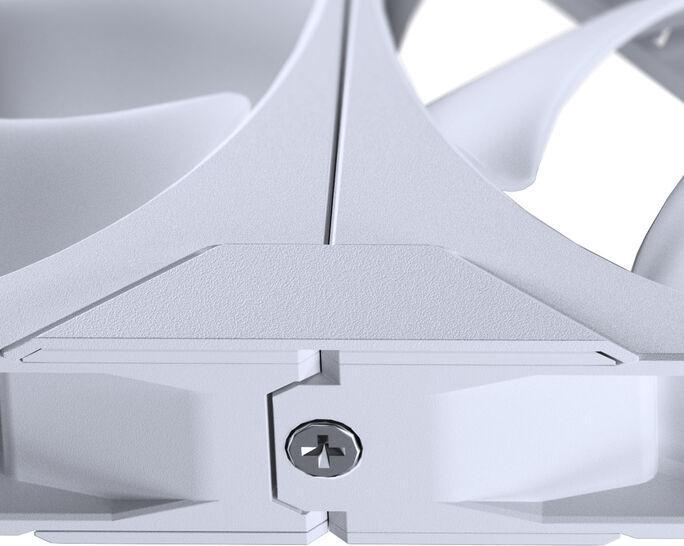 Produktbild Phanteks M25 Gen2 PWM D-RGB Lüfter, 3er-Pack - 120mm, weiss (120 mm, 3 x)