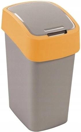 Produktbild Curver Mülleimer Pacific Flip für getrennte Mülltrennung, 10 l, gelb (CUR000226) (10 l)
