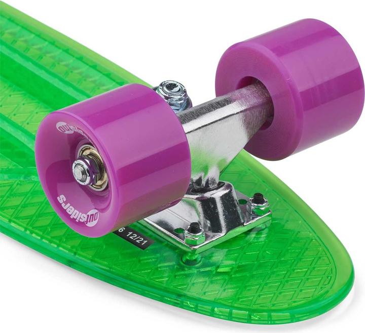 Produktbild Outsiders - Transparent Retro Skateboard Green (2.36")