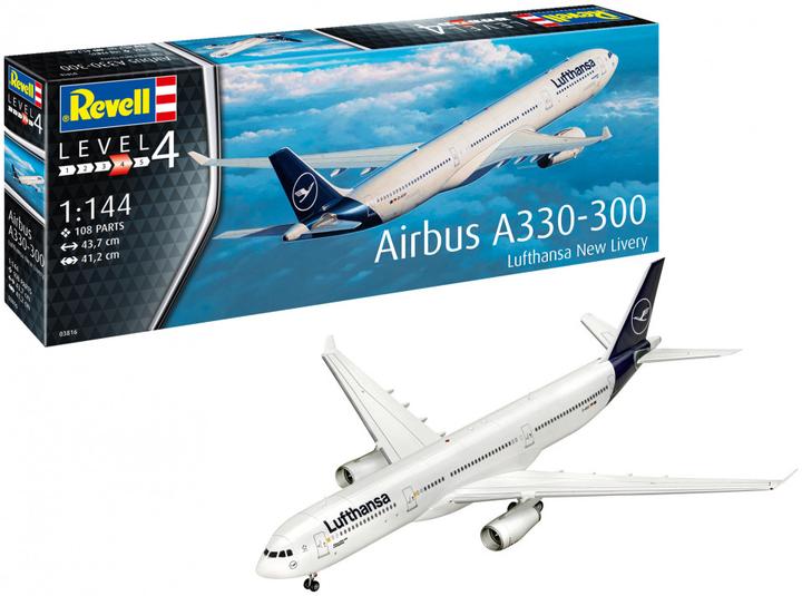 Actual product image Revell Airbus A330-300 - Lufthansa "New Livery
