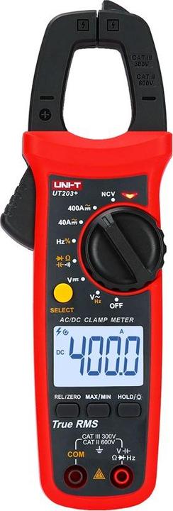 Immagine prodotto Uni-T Pinze di misura della corrente UT203 + AC / DC