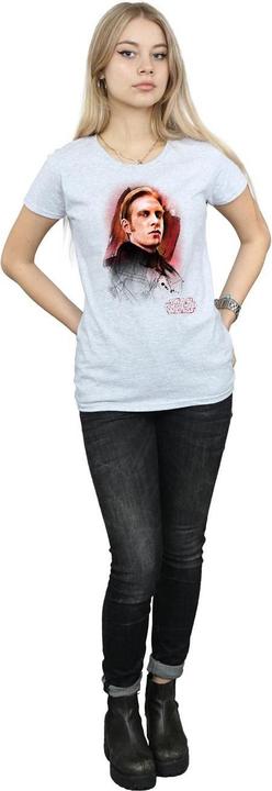 Actual product image Star Wars Womens/Ladies The Last Jedi General Hux Brushed Cotton T-Shirt (L)